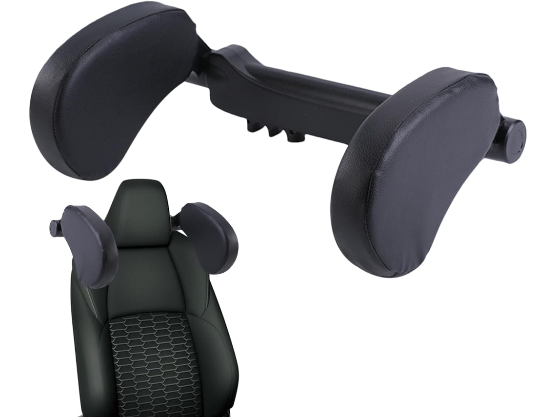 Oreiller De Sommeil Pour Voiture Coussin Ajustable Et Amovible Soutien Doux Ext Rieur Longs Trajets D Placements