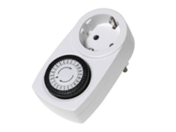 Temporizador Analógico 6T VIVANCO 15Min/Set 230V (Branco)