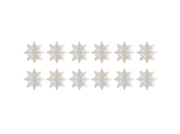Enfeites De Flocos De Neve De Plástico Com Glitter Para Decoração De Inverno Em Árvores De Natal, Janelas E Ambientes Internos EE Aquaforge