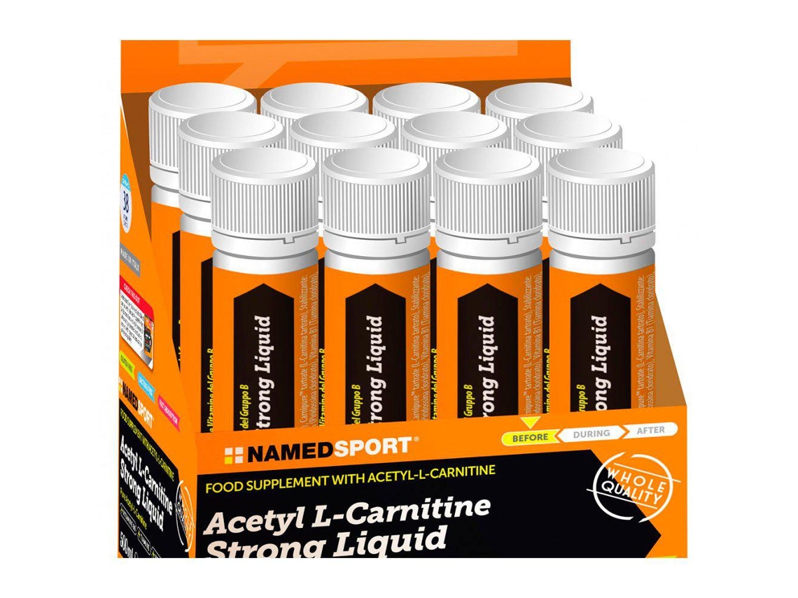 Suplemento Alimentar Dietético Queimador de Gordura NAMEDSPORT Acetyl L-Carnitine Strong Liquid (25ml)