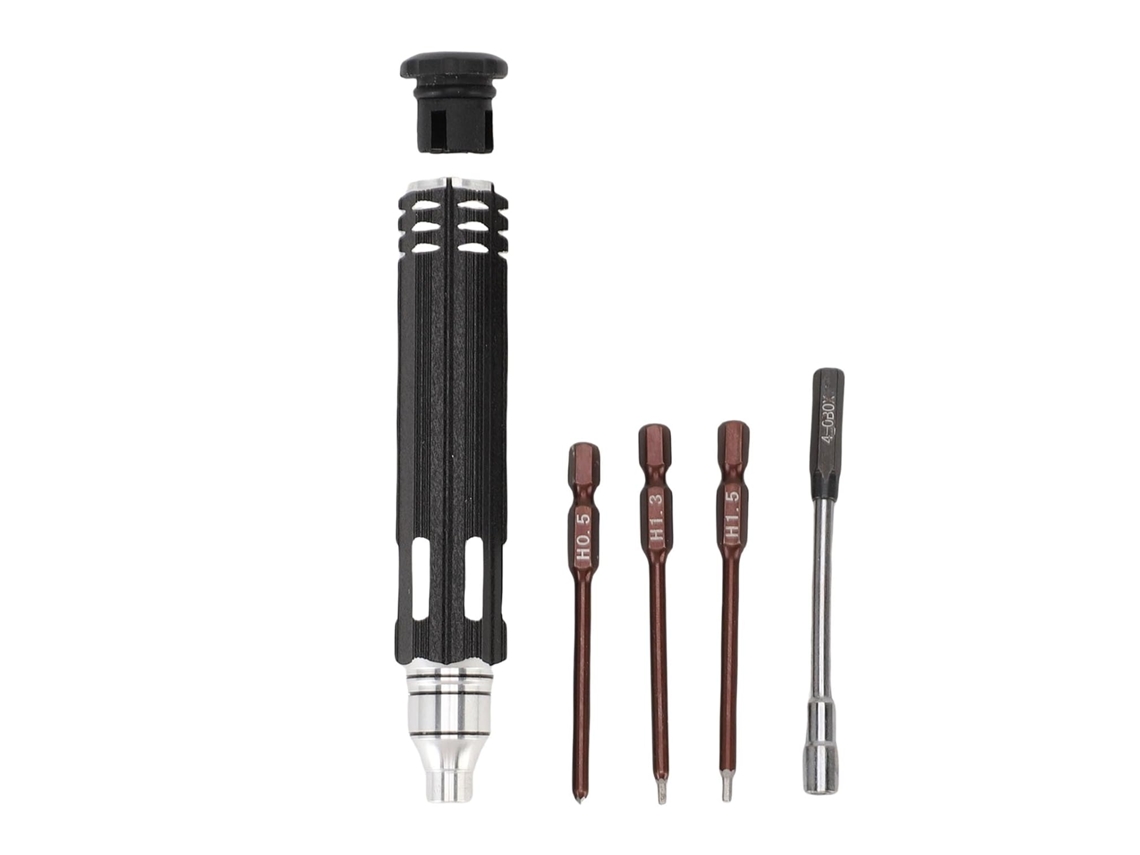 Conjunto De Chaves Hexagonais 4 Em 1 Para Rc, Em Alumínio E Aço, Com Medidas De 0,5 Mm, 1,3 Mm, 1,5 Gokoco