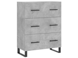 Sideboard, Sideboards Vidaxl Cinzeto Madeira Processada (n/a)