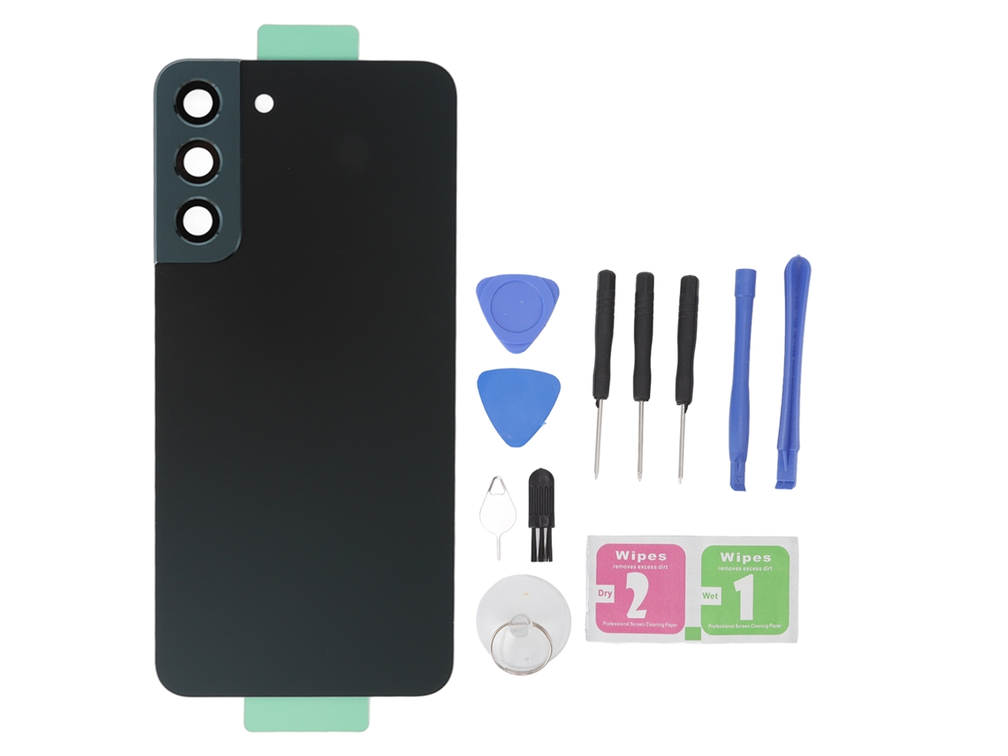 Capa traseira de vidro para Samsung Galaxy S22+ Plus EOOCOO