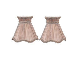 Conjunto De 2 Abajures Tecido Para Lustre Castiçal Com Clipe, Abajur Parede Luz Pendente, 2388 Walkbee, Walkbee 3126 B-lingling-aquaforge