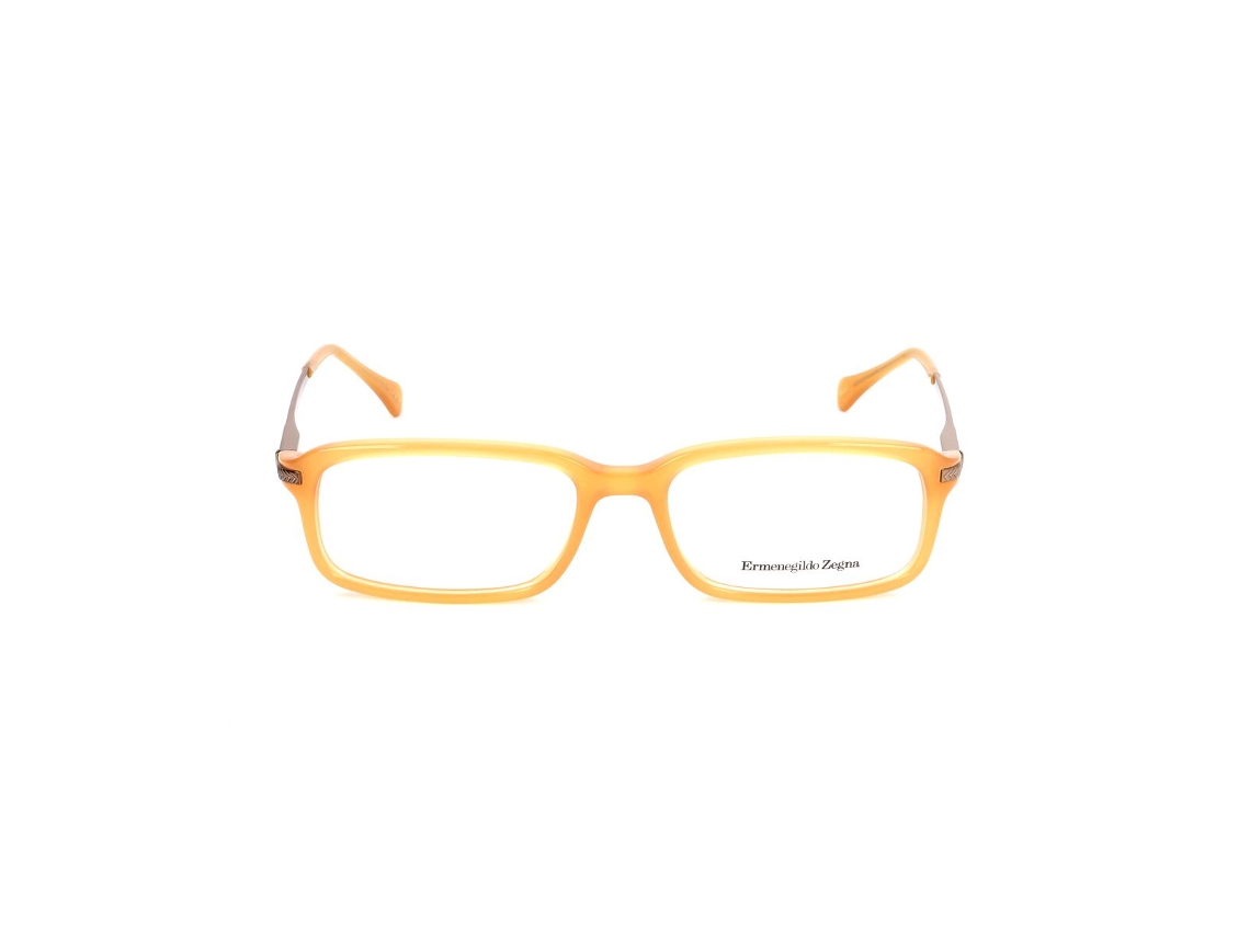 Armação de Óculos Homem Ermenegildo Zegna Vz3519-06Ds Ø 53 Mm Amarelo