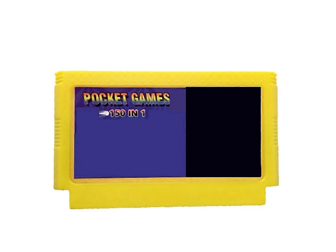 Jogo Retrô de 8 Bits com 150 Jogos em 1 para Famicom. GOKOCO