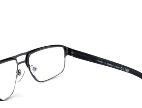 Óculos De Leitura Yeetuor Ytr2407 Gun/grey 2.50