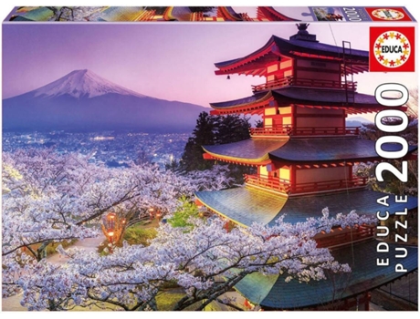 Puzzle 2D  Monte Fuji (Idade Mínima: 12 - 2000 Peças)