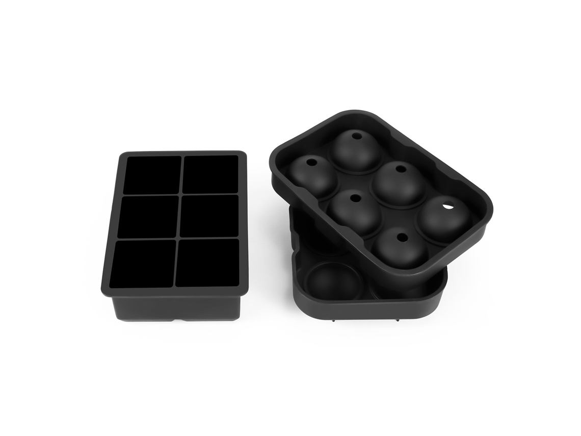 Tabuleiro De Gelo Em Silicone, Formas Quadradas, Redondas E Favo De Mel