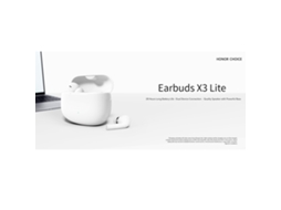 Fones De Ouvido Sem Fio (bateria De Longa Duração, Cancelamento De Ruído) Honor Choice Earbuds X3 Lite 28h Bateria Longa Duas Microfones Ai No ...