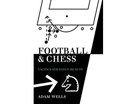 Livro Football and Chess Tactics Strategy Beauty de Adam Wells (Inglês)