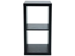 Estante 1x2 Preta Cubos KASA