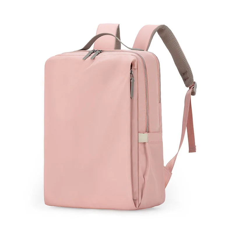 (618-rosa) Mochila Unissex Para Viagens Executivas Com Airbag E Proteção Contra Impactos Para Laptop