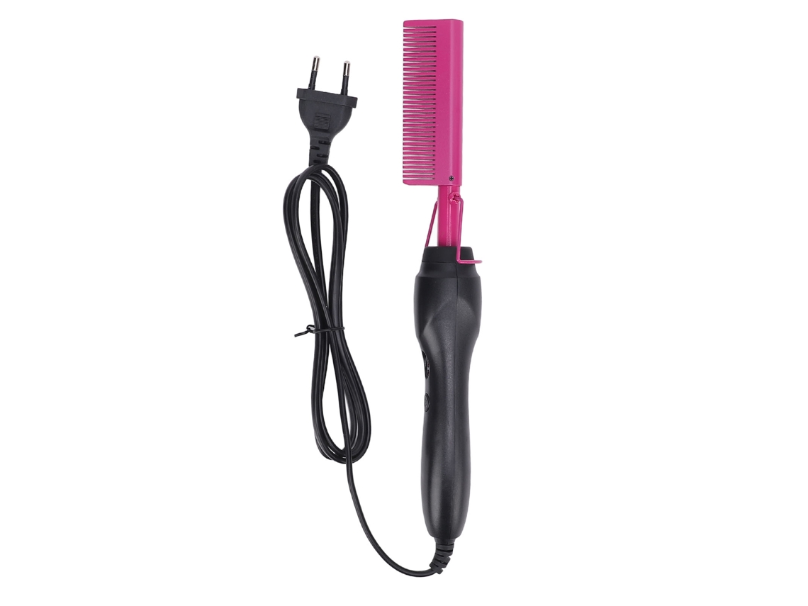 Pente Prancha E Curling Elétrico 2 Em 1 100-240v Plugue Eu