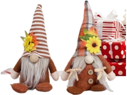 Decorações De Gnomos De Outono - Estatuetas De Anões |