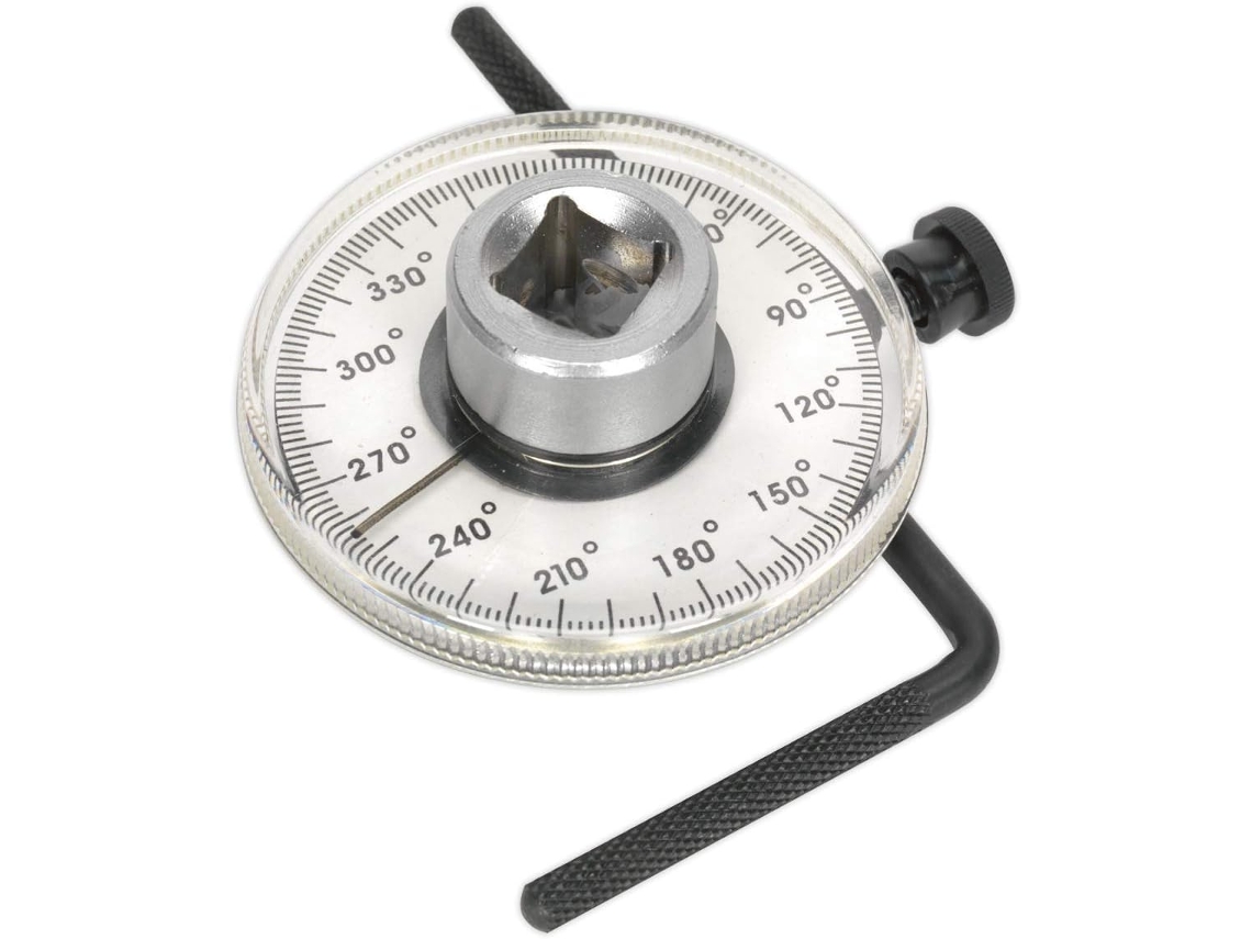 Medidor De Torque Angular Com Encaixe Quadrado De 1/2".