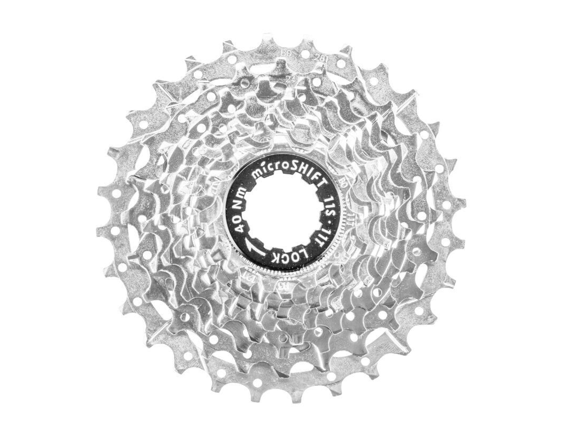 Cassete de Estrada MICROSHIFT Shimano-Sram 11 V 11-28 T