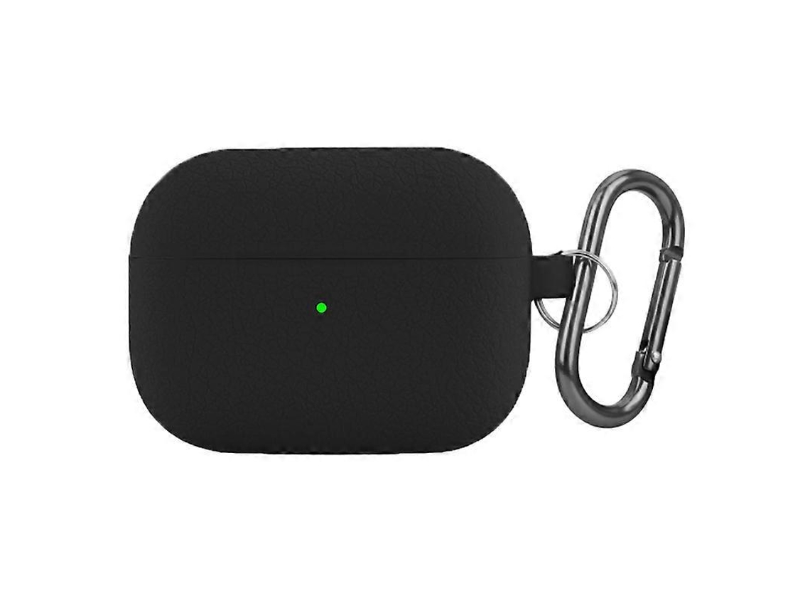 Capa protetora de silicone com textura de lichia para fones de ouvido sem fio AirPods Pro. GIECY