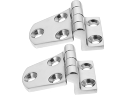 2 Dobradiças De Aço Inoxidável Reforçadas Para Portas, Janelas E