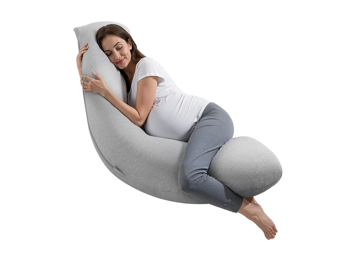 Vevor Almofadas De Maternidade Em Forma De L, Macias E Respiráveis, 1180 X 610 X 200 Mm