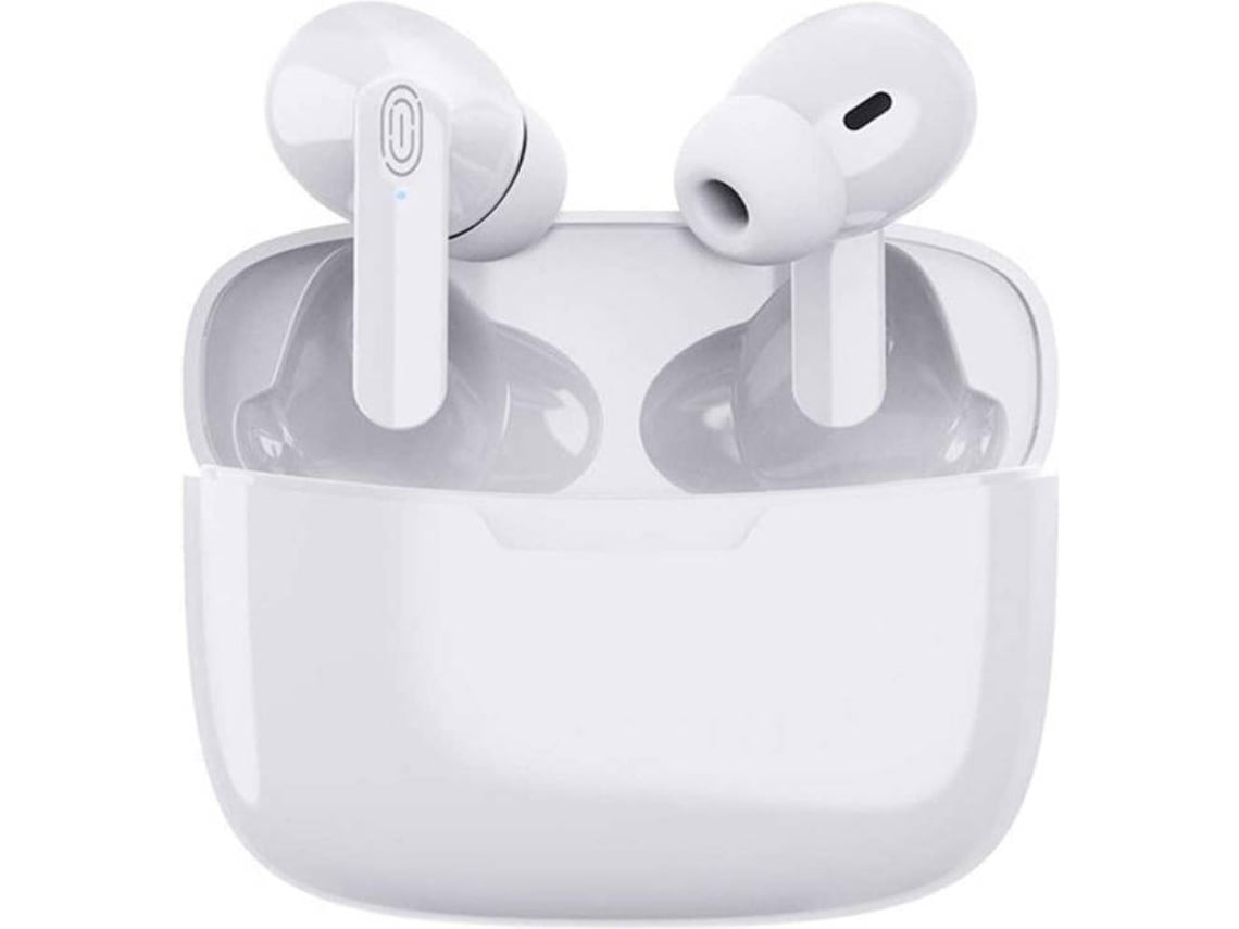 Auriculares Bluetooth True Wireless Estojo de Carregamento de Microfone Embutido Som Surround 3D,