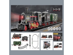 (estilo 2) Brinquedo De Trem Elétrico Retrô, Acessórios Clássicos De Locomotiva A Vapor