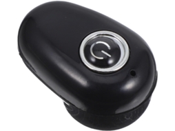 Fone De Ouvido Sem Fio Único, Mini, Com Design Confortável Em Plástico, Pequeno E Intra Auricular Com Tecnologia De
