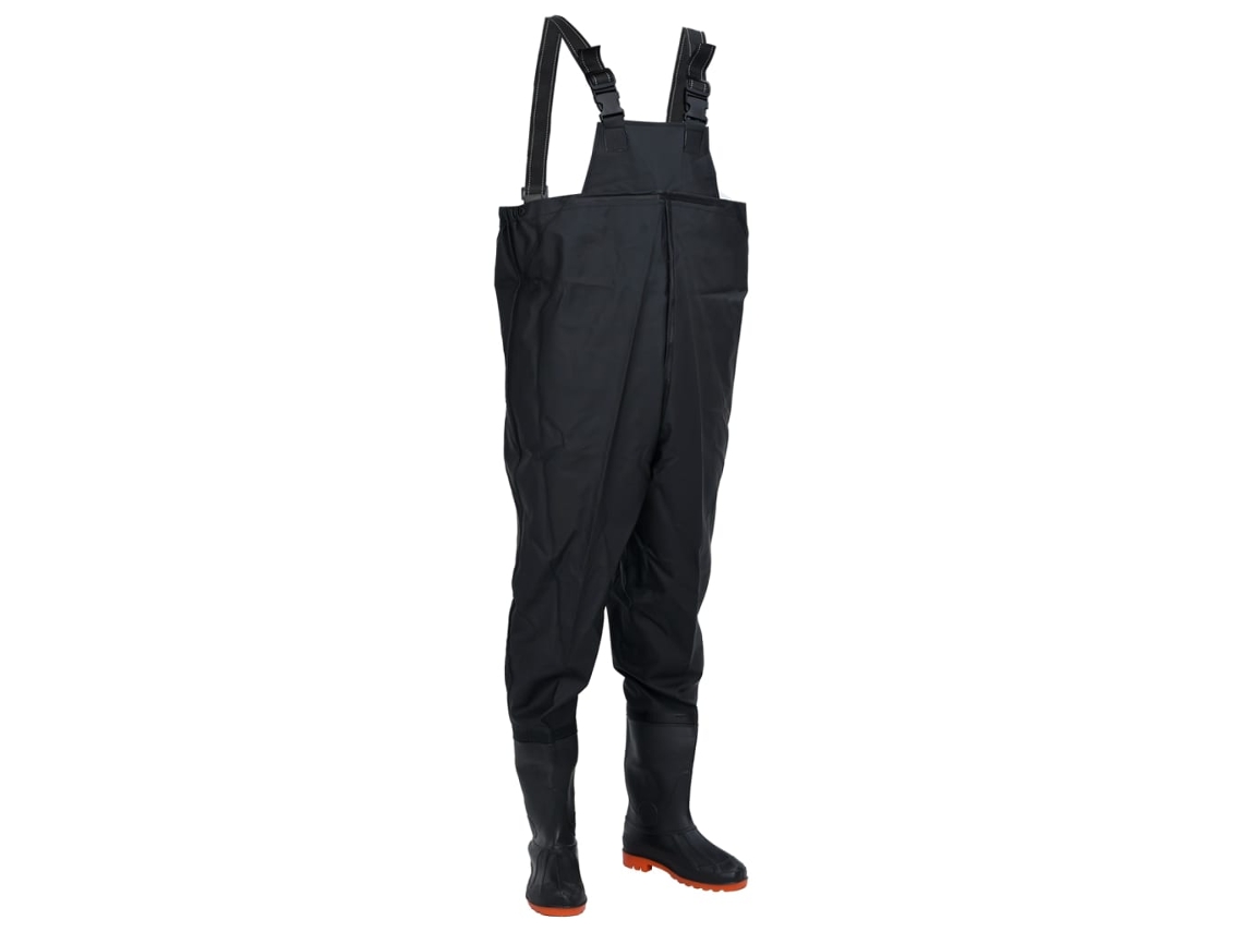 Chest Waders Vidaxl Preto Poliéster (n/a)