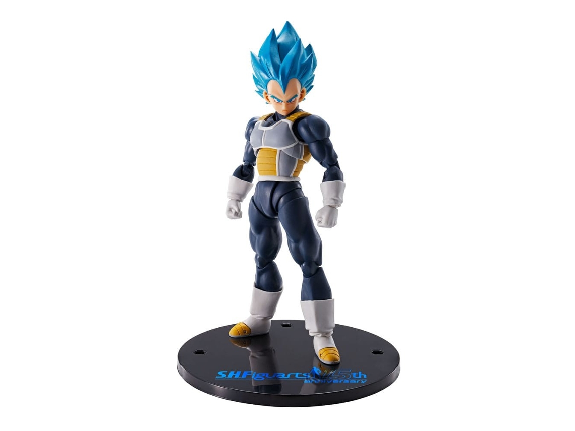 Figura Super Saiyan God Vegeta Dragon Ball S.H. Figuarts 15 Aniversario 15 Cm BANDAI NAMCO