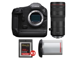 Eos R1 + Rf 24 105mm F/2.8 L Is Usm Z + 3 Sandisk 256gb Extreme Pro Cfexpress Type B + Canon Lp e19 + Ebook Pricedirect CANON