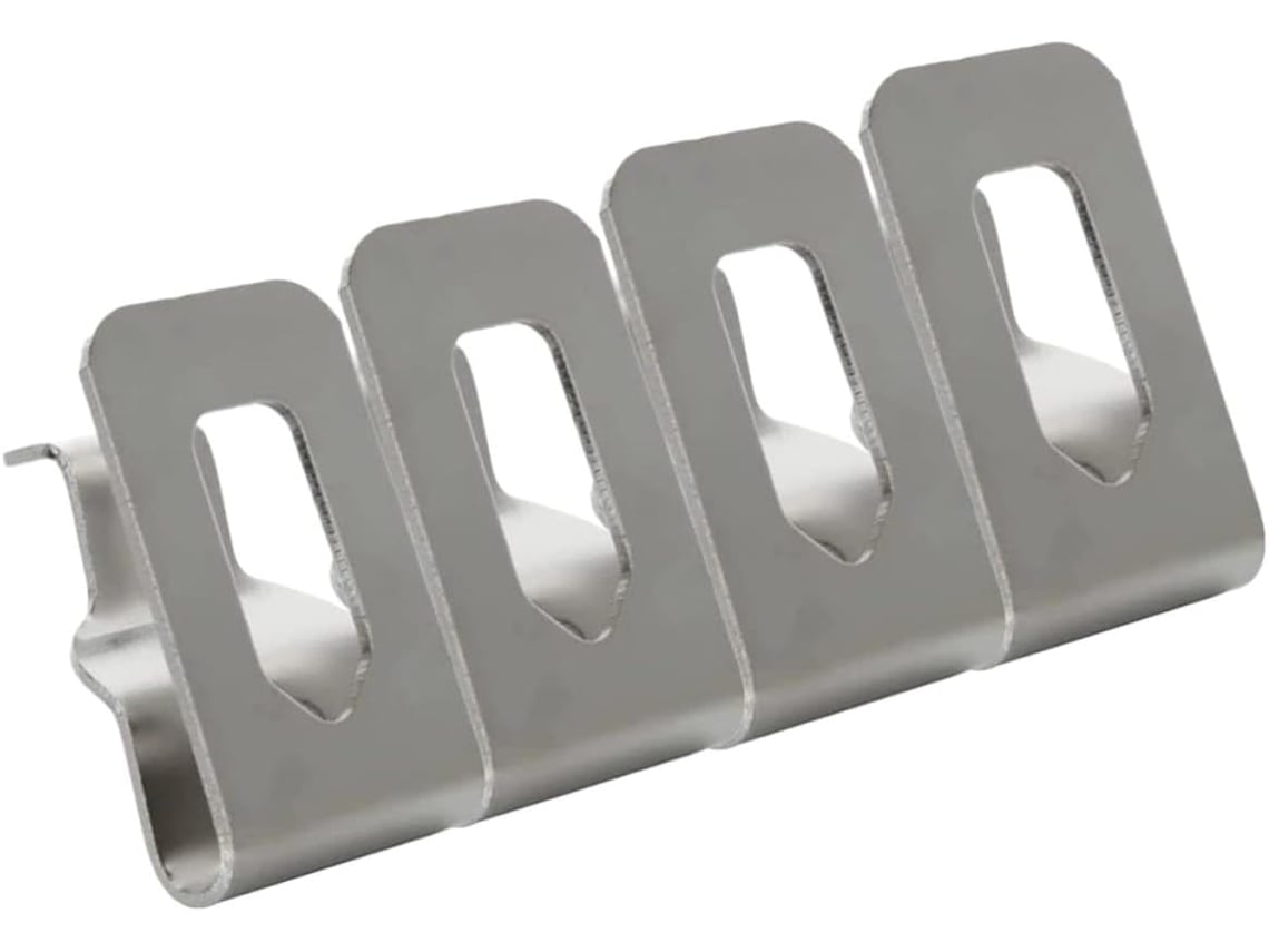 Conjunto De 4 Ganchos Aço Inoxidável Para Ferramentas Elétricas, Com Tamanho Ajustável Para Pendurar E Organizar