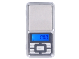 Balança Eletrônica Mini LCD com Luz de Fundo 500g/0.01g Alta Precisão | S/MARCA