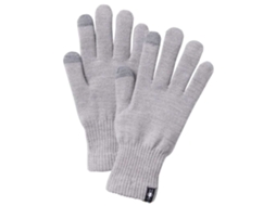 Luvas para Homem SMARTWOOL Liner Cinzento de Montanha (M)