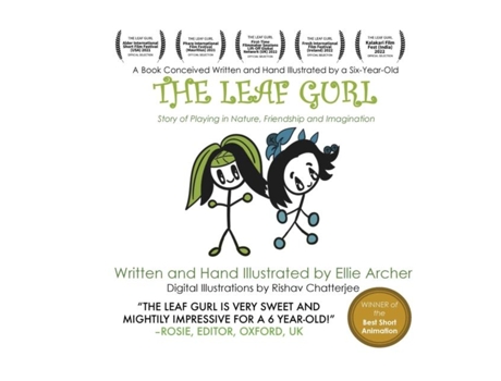 Livro The Leaf Gurl A Story Of Playing In Nature, Friendship And Imagination De Ellie Archer (inglês)