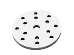 Cojín De Espuma Suave De Interfaz Para Discos De Lijado, 150mm, 17 Agujeros