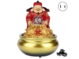 Fonte De Água Led Ornament Resina Decoração 110v Eua