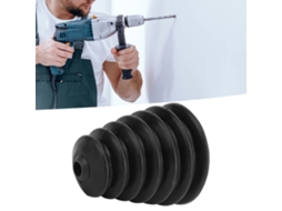 Laxiscreed Liga De 3 Capas De Proteção Para Brocas De Furadeira Elétrica Em Borracha, Compatíveis Com Bits De 6-16mm