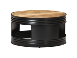 Coffee Table, Coffee Tables Vidaxl Preto Madeira (68 X 36 Cm)