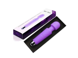 Massageador poderoso com 20 modos de vibração, Magic Whisper silencioso, à prova d'água, sem fio - vermelho