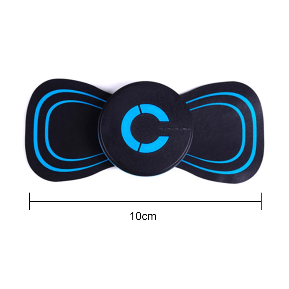 Adesivo Massageador Cervical Portátil, Mini Elétrico Para Alívio Da Dor Muscular.