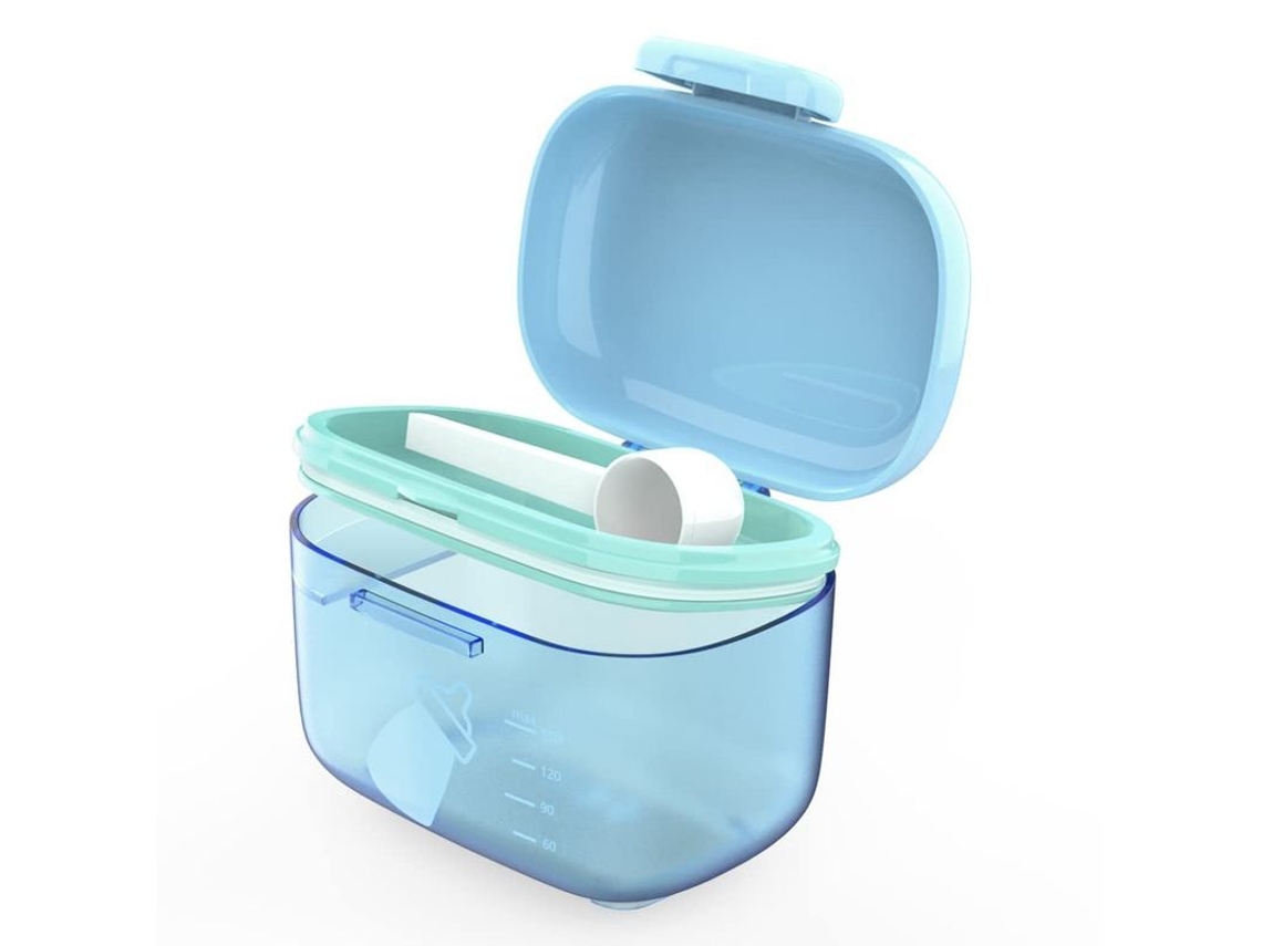 Dispensador De Leche Para Bebés De 300g, Recipiente Portátil De Almacenamiento Con Cuchara Y Nivelador