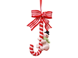 Decoração de Natal 2021 Pingente Papai Noel e Veado S/MARCA