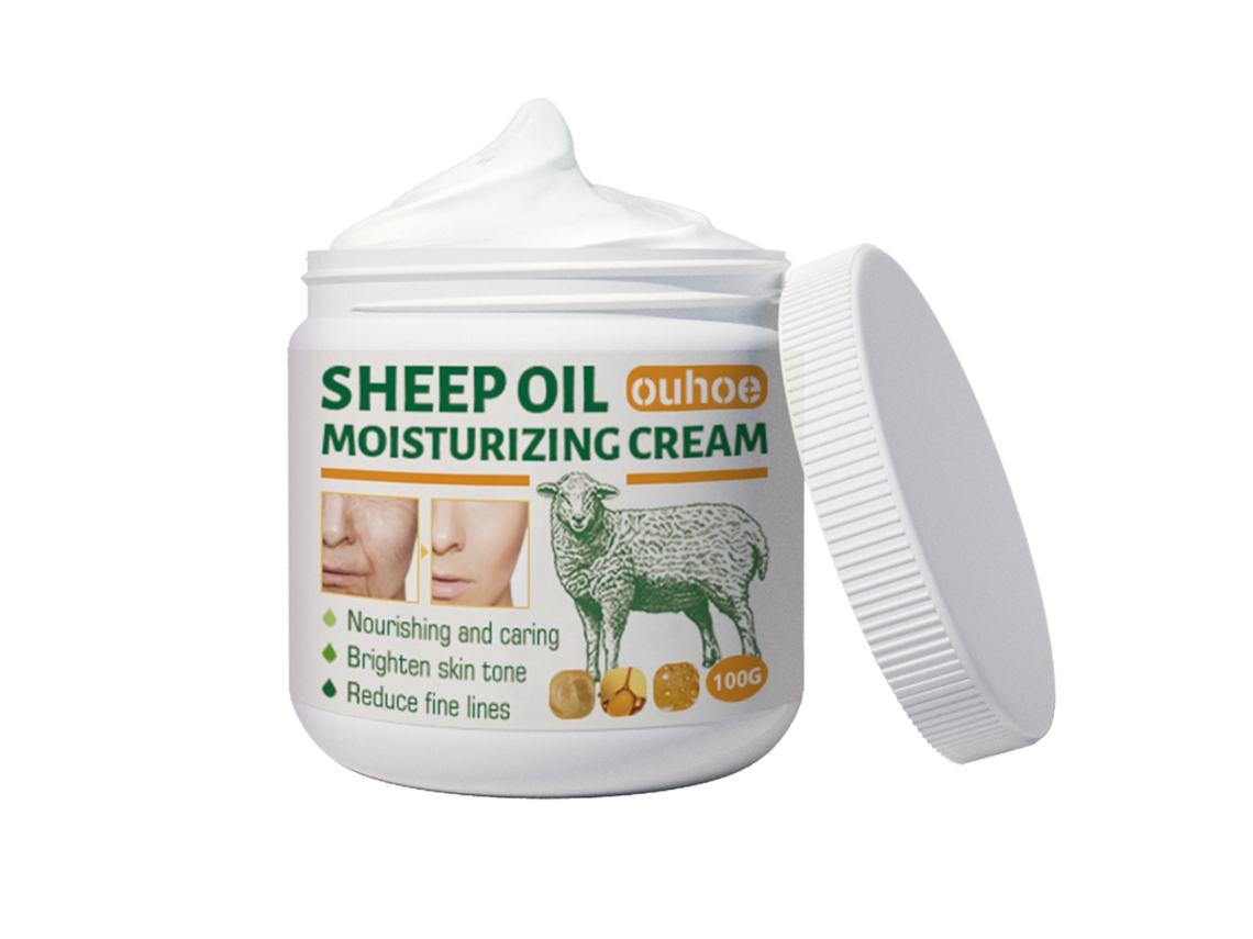 Creme Hidratante com Extrato de Ovelhas, Pele Mais Suave, Nutrida e de Rápida Absorção LAXISCREED