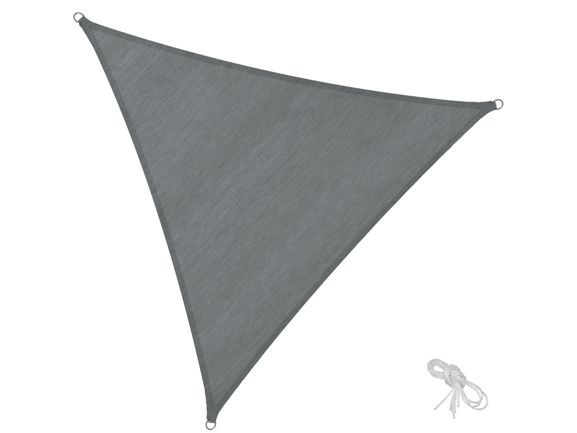 Toldo TECTAKE de Polietileno em Forma TECTAKE de Vela, Cinzento