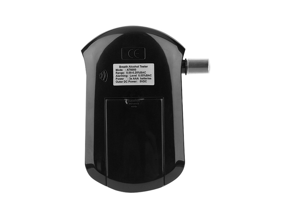 Digital Lcd Breathalyzer Alcohol Tester With Audible Alert And Backlight