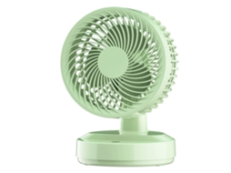 Ventilador portátil USB silencioso para escritório, dormitório ou casa, com cabeça móvel LAXISCREED