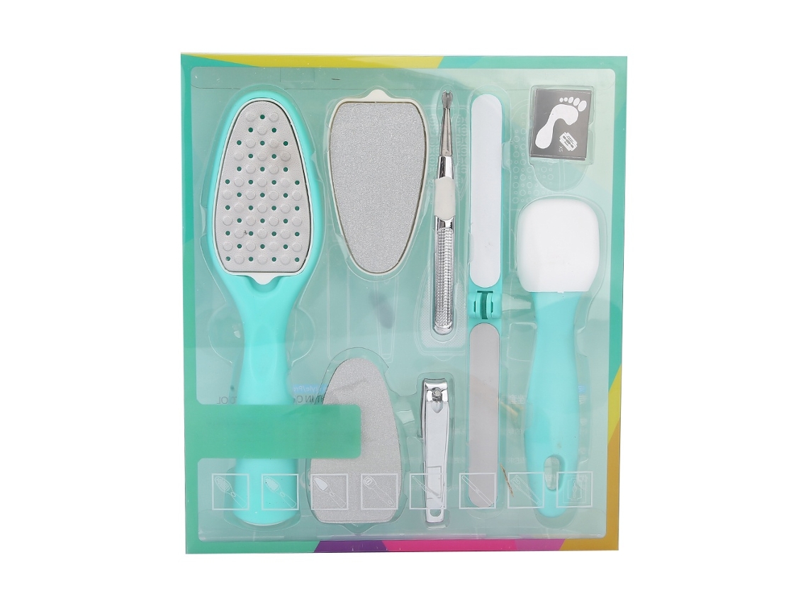 Kit Manicure 8 Peças, Para Manicure E Pedicure Elysve