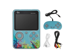 Mali console de Jogo Portátil Rechargeável com Tela Colorida 3.0 Polegadas Suporta Conexão com Tv para Crianças e Adultos