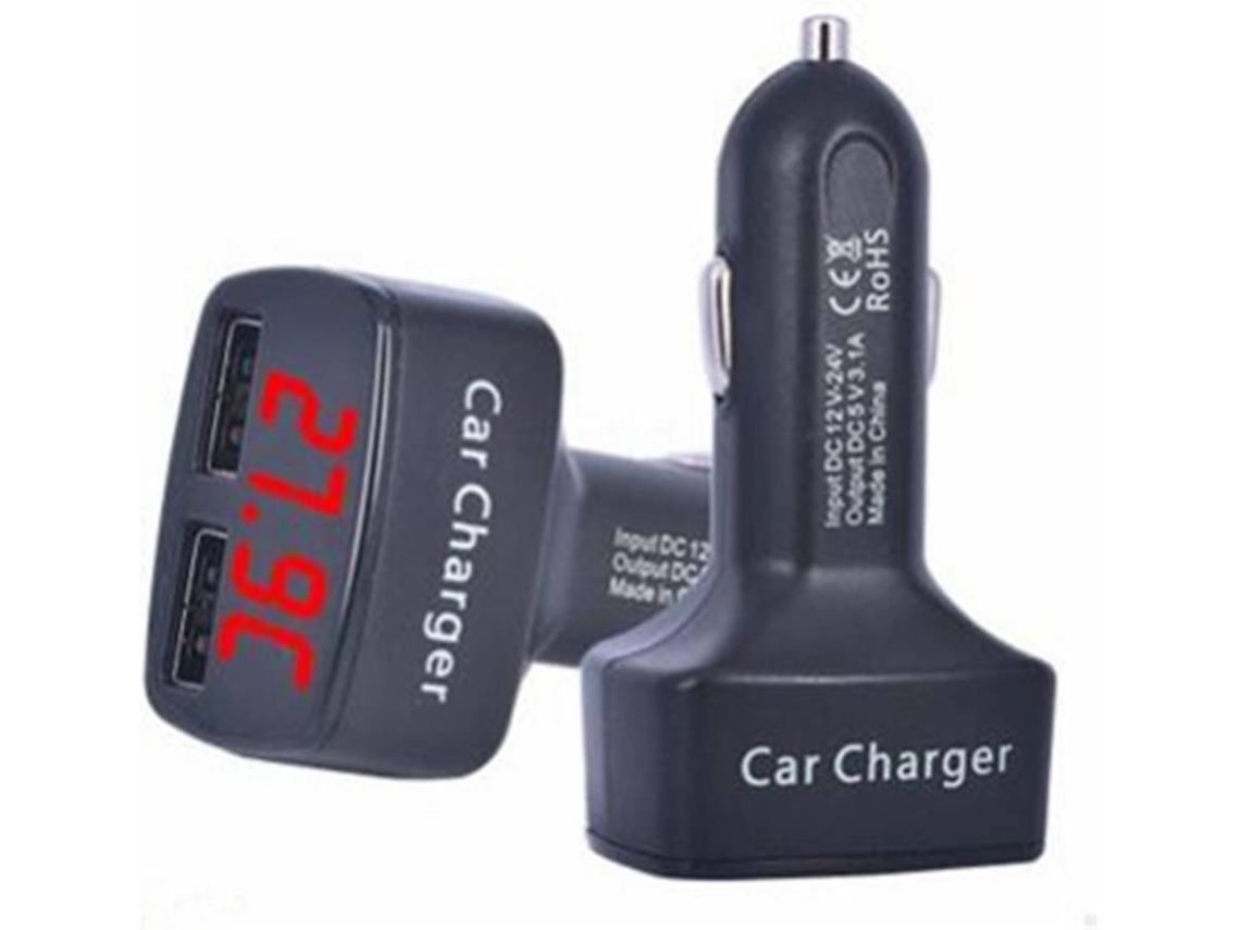 Adaptador WJS ZH0014-BLACK_RED 5V - USB - Vermelho