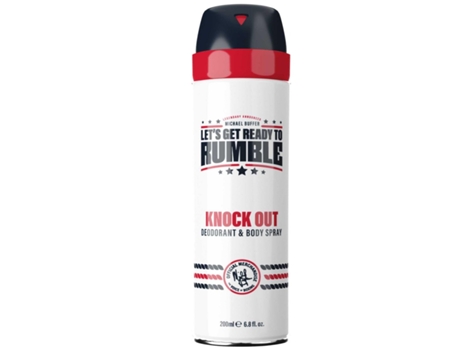 Rumble Mens Body Deodorant Knock Out, 200ml